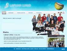 Tablet Screenshot of lapuanlukio.com